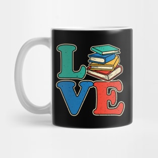 Book Lovers - Vintage Book Lover Gift Idea Mug